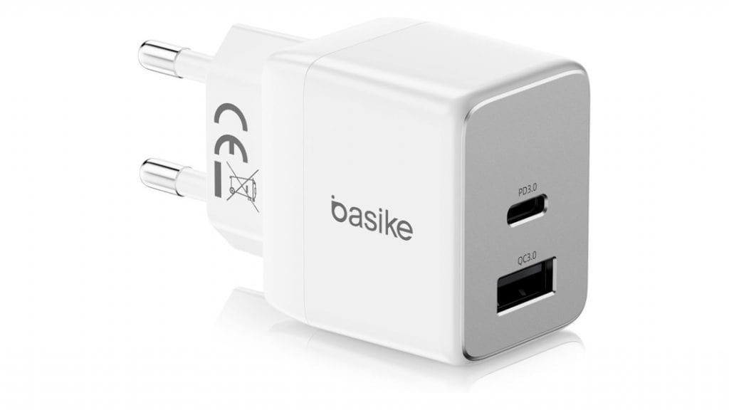 Basike Carregador de Parede Ultra Rápido 30W + 27W (Branco)