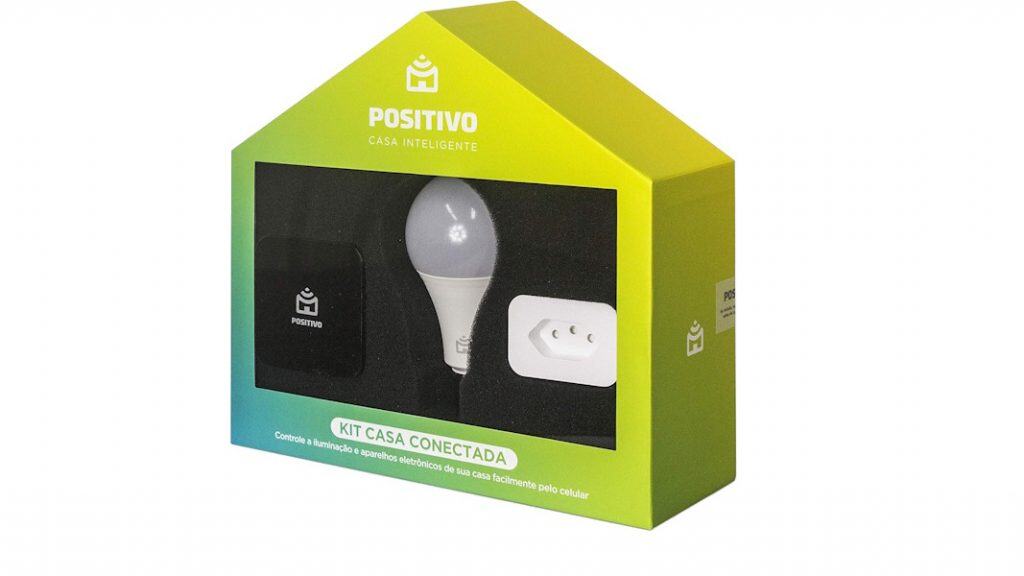Kit Casa Conectada Positivo Casa Inteligente