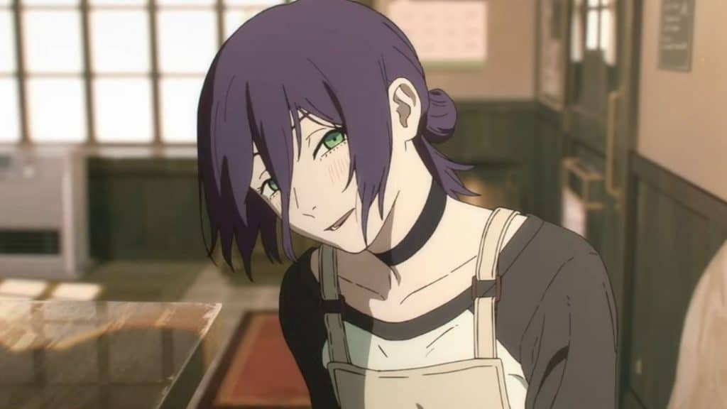 uma menina em anime