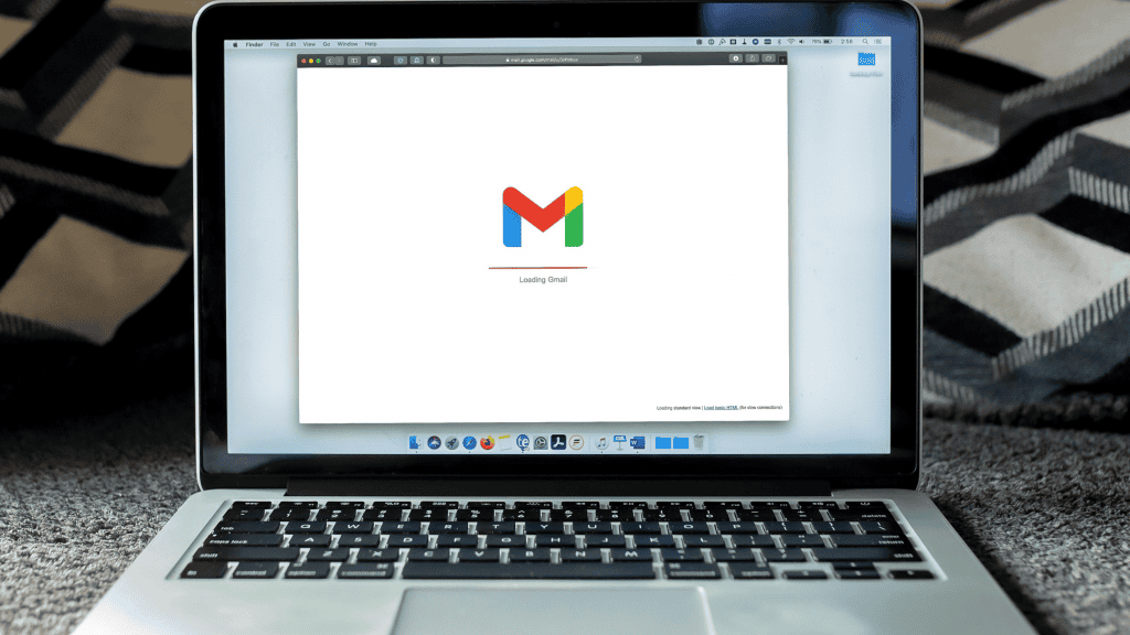 conta google gmail em um notebook