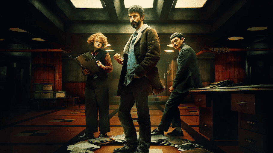 Protagonistas da série Dept. q