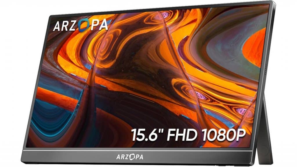 Monitor Portátil Arzopa 15,6 polegadas Full HD