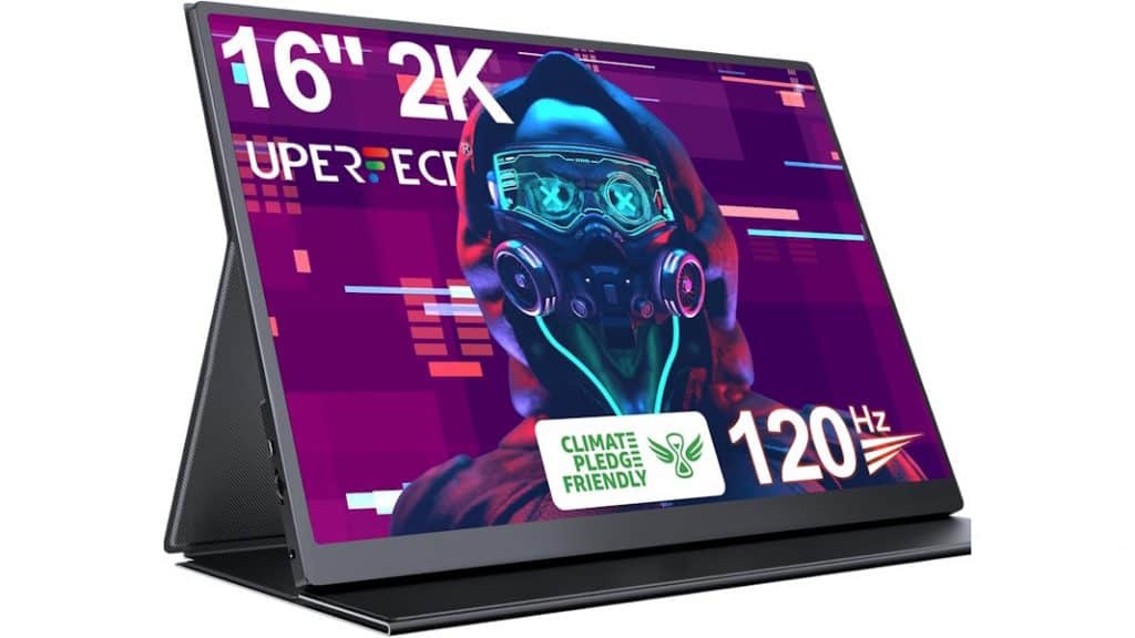Monitor Portátil UPERFECT 16 polegadas 2K 120 Hz