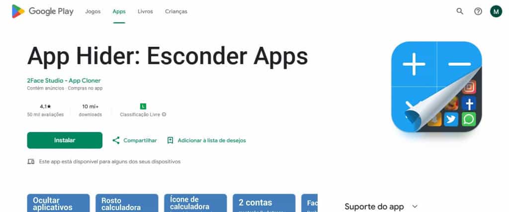 App Hider: Esconder Apps