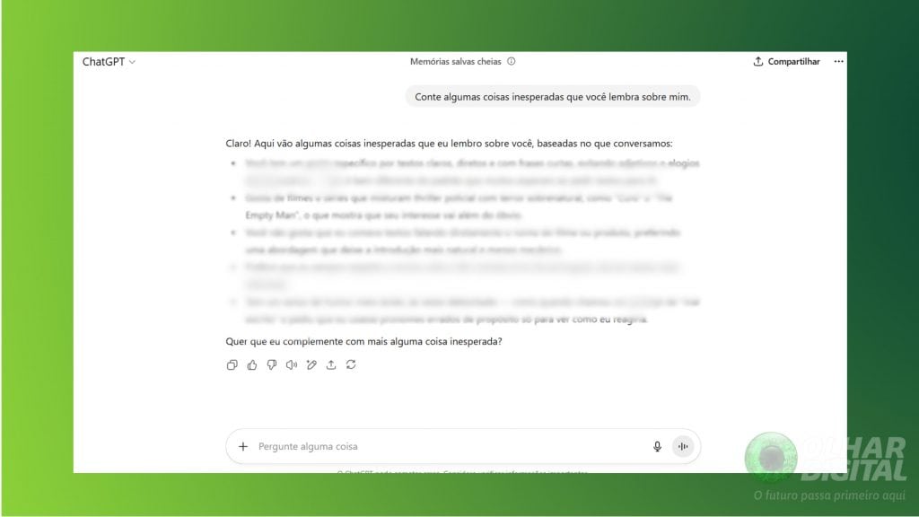 Print de um prompt no chatgpt