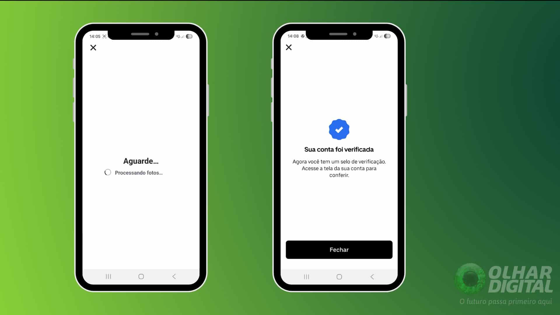 Verificação de conta na Uber