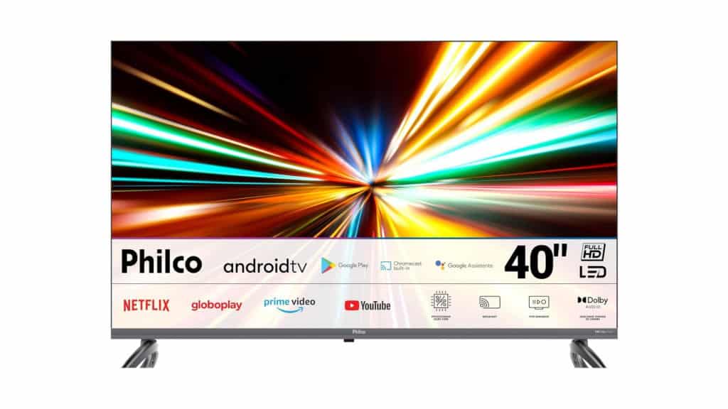 Smart TV LED Full HD Philco de 40 polegadas 120 Hz