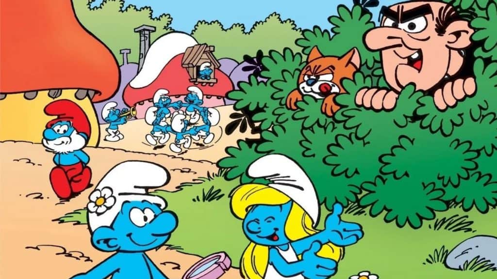 desenho-classico-smurfs-1981