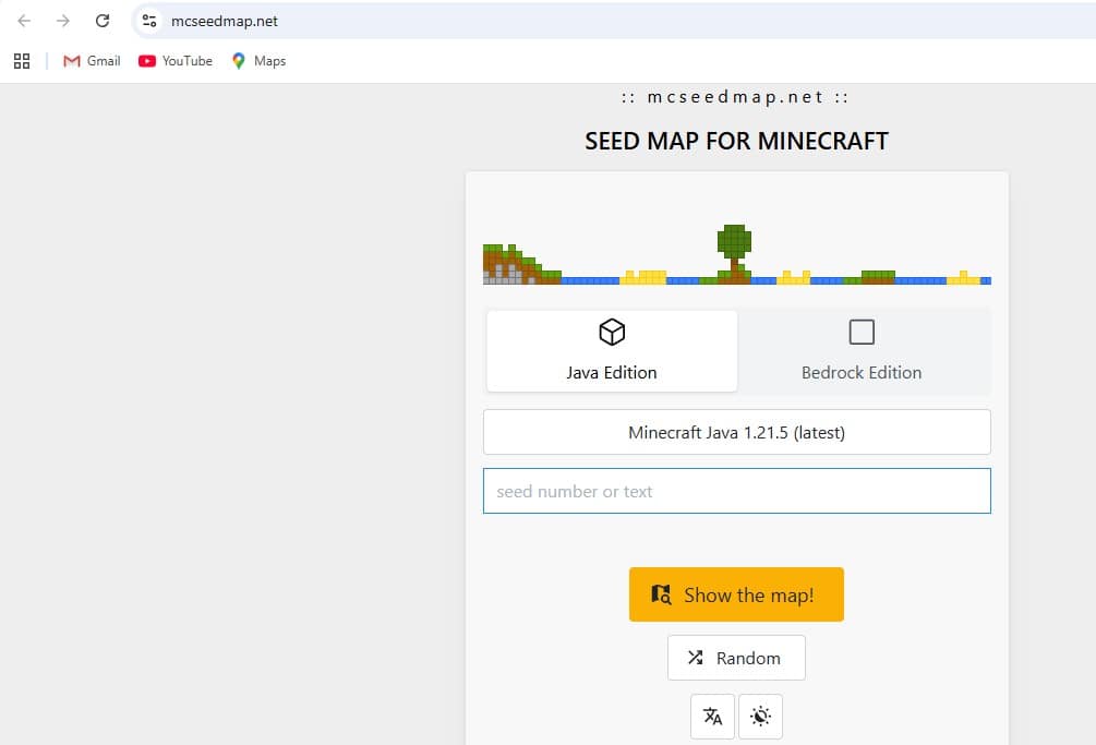 Encontrar seed