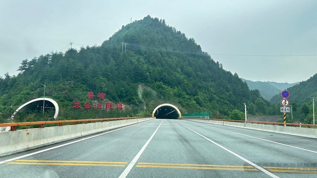 Tiantaishan-Tunnel