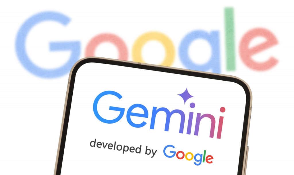 Logos de Google e Gemini