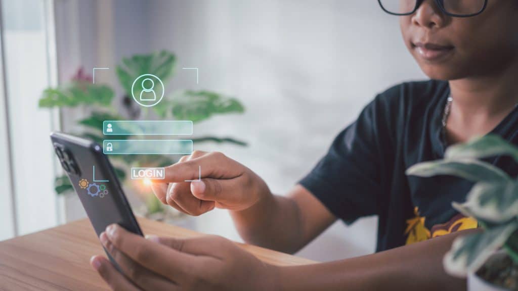criança celular verificação de idade