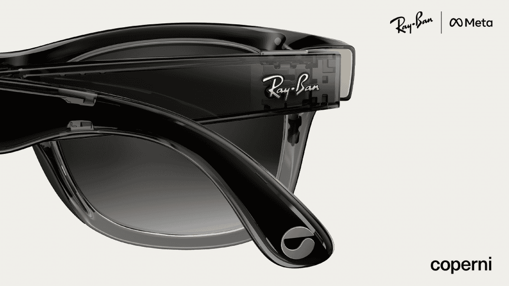 Óculos inteligentes Ray-Ban Meta em parceria com a Coperni