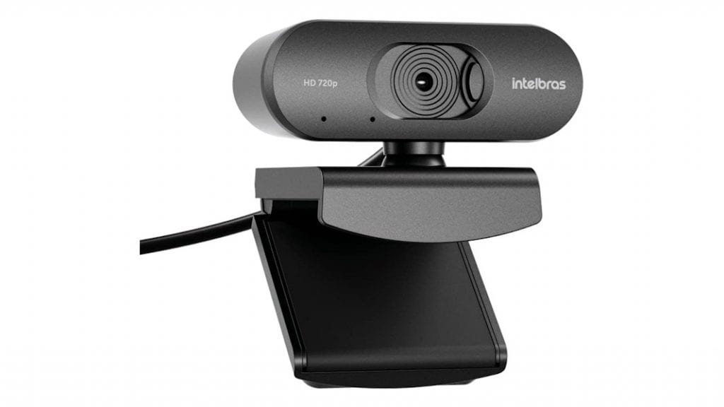 Webcam HD CAM 720p Preto Intelbras